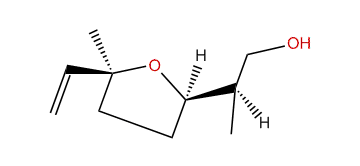 (betaR,2R,5S)-2-(Tetrahydro-5-methyl-5-vinylfuran-2-yl)-propan-1-ol